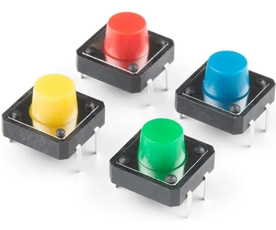 67-0425-47 Multicolor Buttons - 4-pack PRT-14460