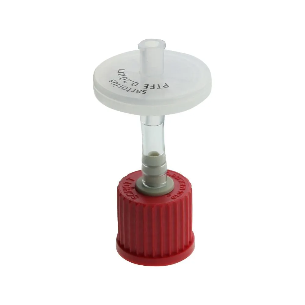 61-4412-01 Membrane Filter Set Screw-Top 4 Port Cap for Wide-Mouth GL-18 017250-8A
