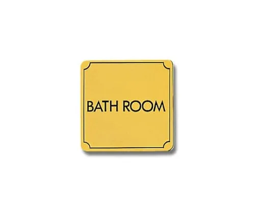 61-7411-70 BATH ROOM 80mm x 80mm x 1mm LG880-16