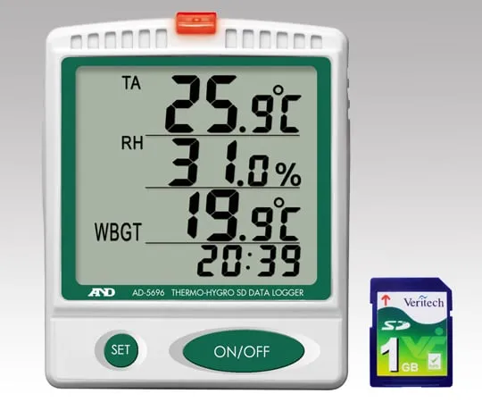 1-2400-01-57 Digital Temperature/Humidity SD Data Logger with Chinese Calibration Certificate AD5696