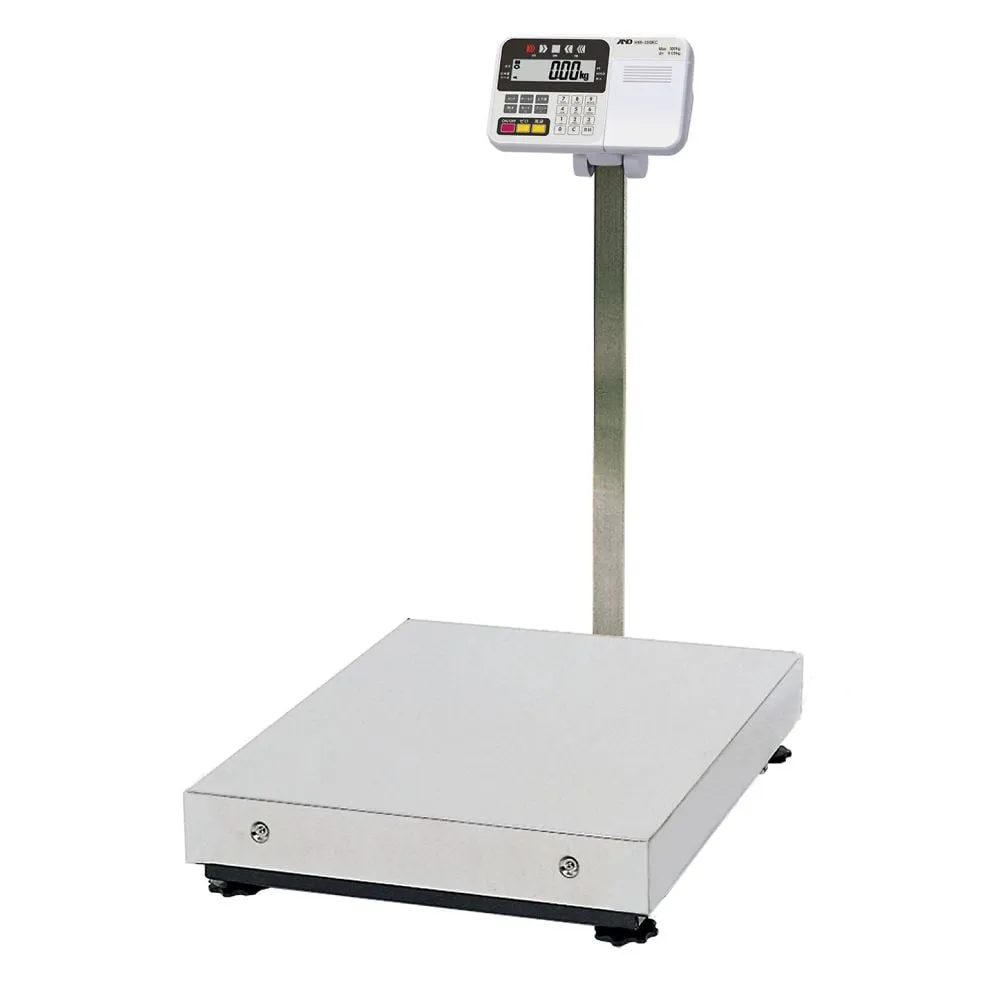 62-7020-36 Large Digital Scale HW-C Series Weighing: 300 kg Minimum display: 0.05 kg HW-300KC