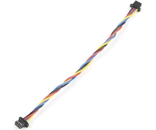 67-0426-05 Flexible Qwiic Cable - 100mm PRT-17259