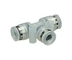 61-7644-09 Tube Fitting PP Union Tee φ4 PPE4