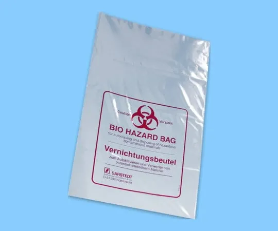 63-2983-97 Biohazard Bag 780 x 400mm (with Red Print) 86.1202