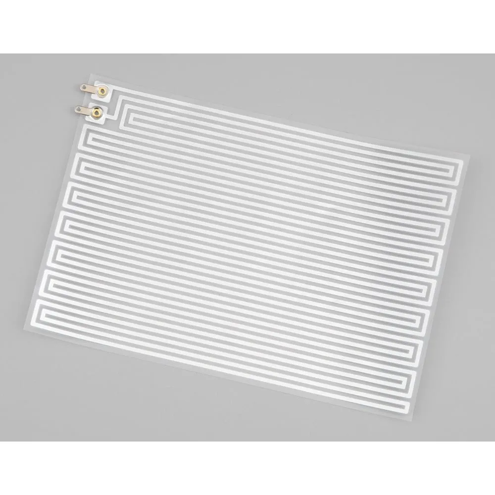 4-4637-01 Aluminum foil film heater no adhesion (double-sided PET) 3.3 ohm AL-A5-30-3.3E