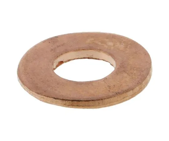 63-4601-33 Copper Plain Washer, 0.5mm Thickness, M3 293-167