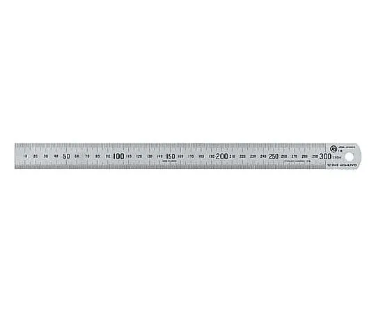 61-0618-55 Stainless Steel Straight Scale C Type JIS 1 Class 30cm TZ-1343