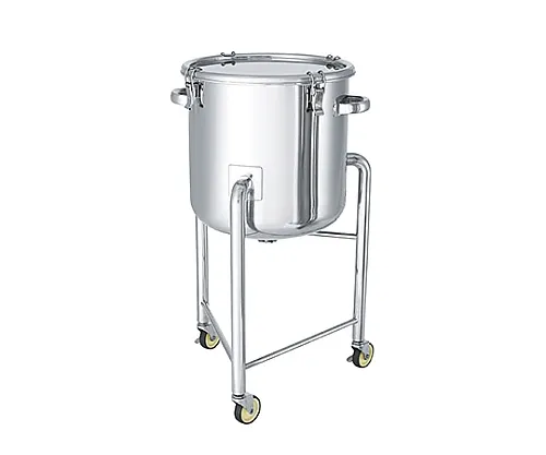 61-0750-14 Mirror fonish type Stainless Steel Sealing Container Clipping Type with Leg DT-CTH-L-36 with A Type Silicone Packing 35L DT-CTH-L-36