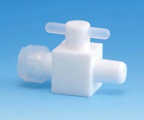 61-4379-15 PTFE Male Two-Way Valve Injection Type 8φ x R1/4 F-2020-02