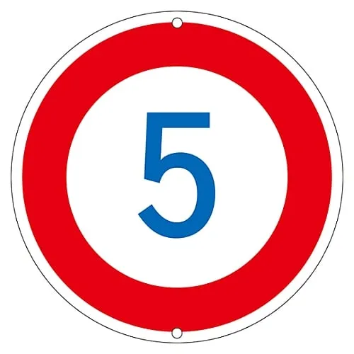 61-3392-74 Road Sign 5 Road 323-5K 133221