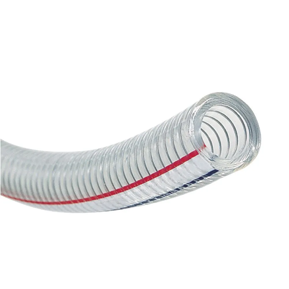 1-1720-06-01 Pressure Hose for water, oil, chemicals, and air (for plant equipment and mechanical piping) TOYOSPRING Hose Inner diameter 19.0 mm x Outer diameter 26.0 mm Length 1 m TS-19-1