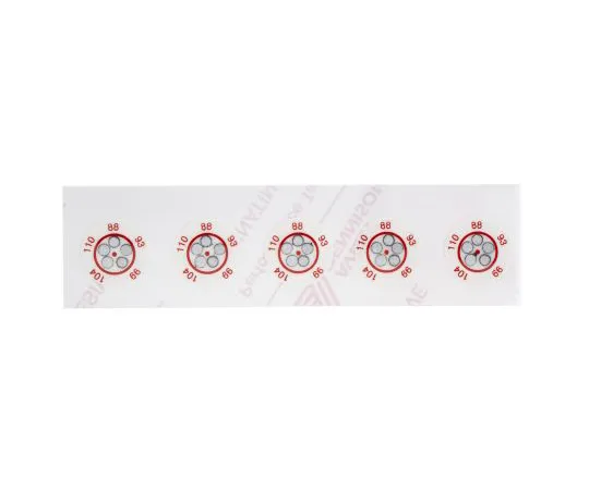 63-4600-05 RS PRO Non-Reversible Temperature Sensitive Label, 88°C to 110°C, 5 Levels 285-986