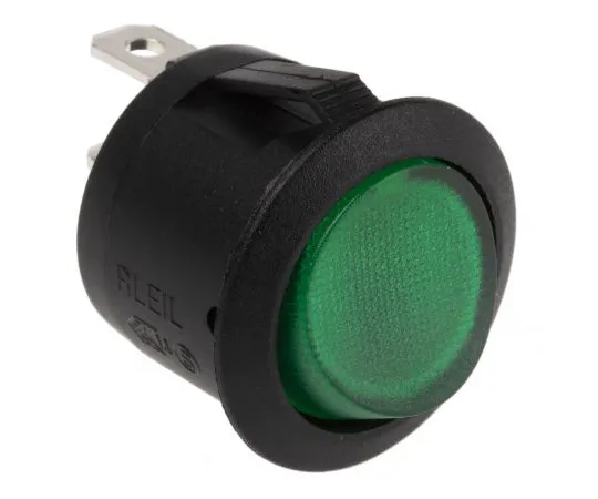 63-4598-60 RS PRO Illuminated Single Pole Single Throw (SPST), On-None-Off Rocker Switch Panel Mount 273-019
