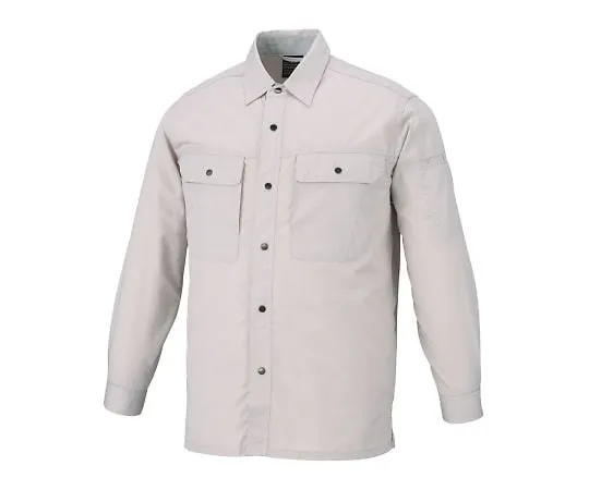 3-737-01 Long Sleeve Shirt Silver S 84504-036-S