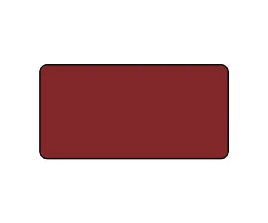 62-6121-97 JIS Piping Identification Sticker AS Type (Plain) Dark Red Plain (Large) 1 Set (10 Sheets) AS-2-30L