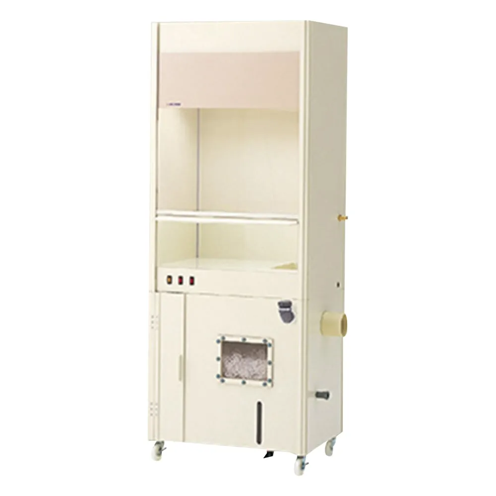 3-5332-31 Compact Draft 700P (PVC/Wet Scrubber Integrated Type) with Water Supply and Drainage and Acid Resistant Fan CD7P-W-L