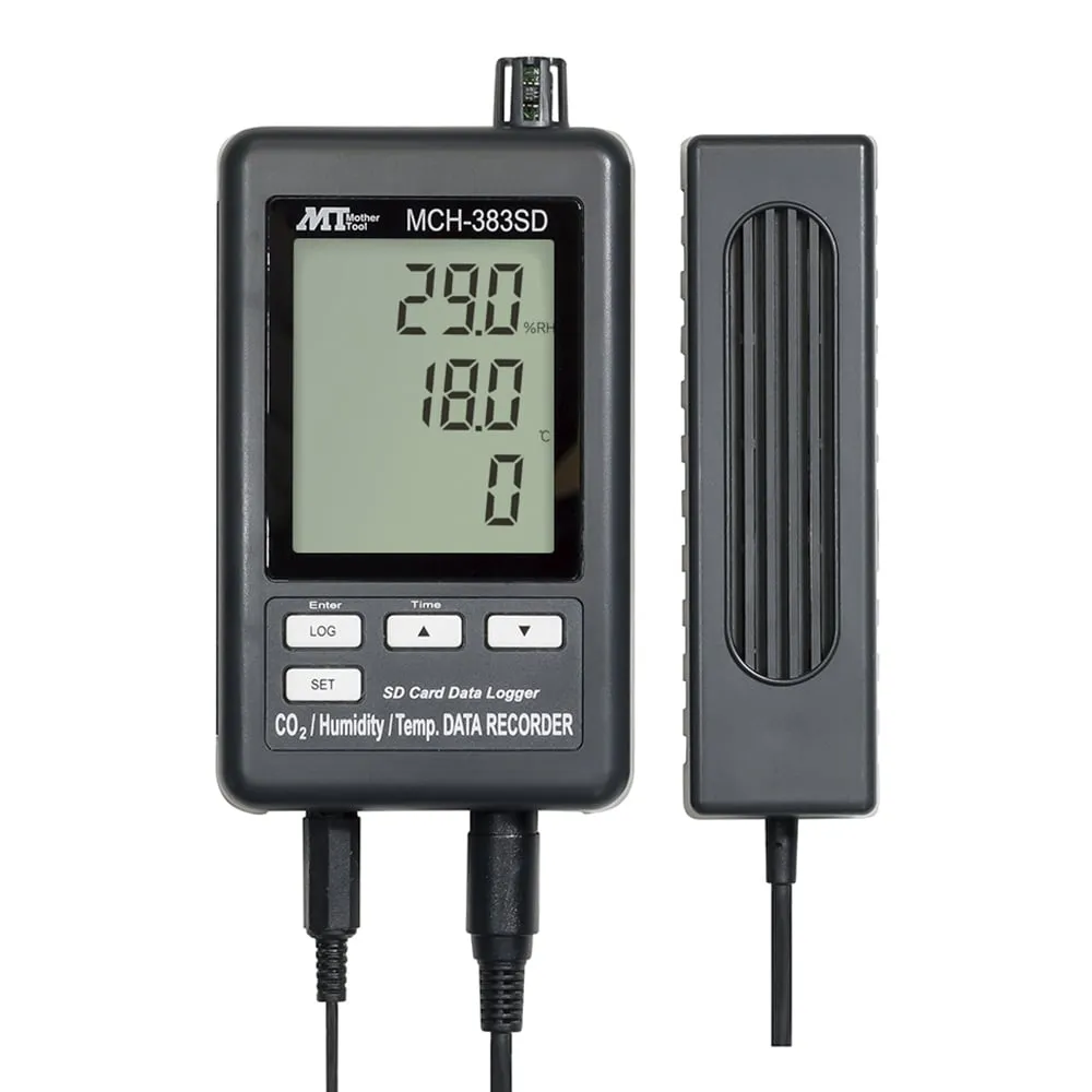 1-2517-03 Digital Data Logger MCH-383SD (Thermo-Hygrometer, CO2 Meter) MCH-383SD//CO2