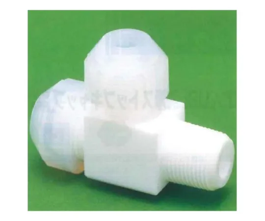 62-7075-97　［Discontinued］USL-PTFE Cleaning Half Male Joint T2 Type 6φ x PT 1/4 00U-080-01　00U-080-01