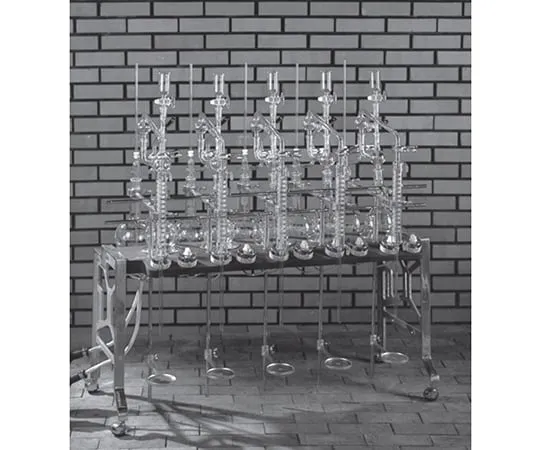 64-1076-62 Ammonium ion steam distillation apparatus for five cycles of electric heating JSN-7