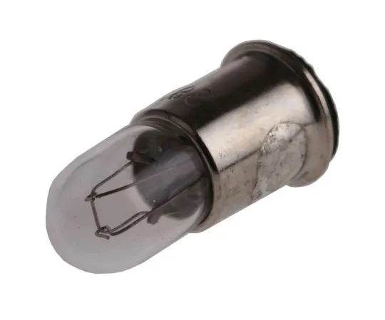 63-4140-23 Midget Flange Indicator Light, Clear, 28 V, 40 mA, 20000h 104-676