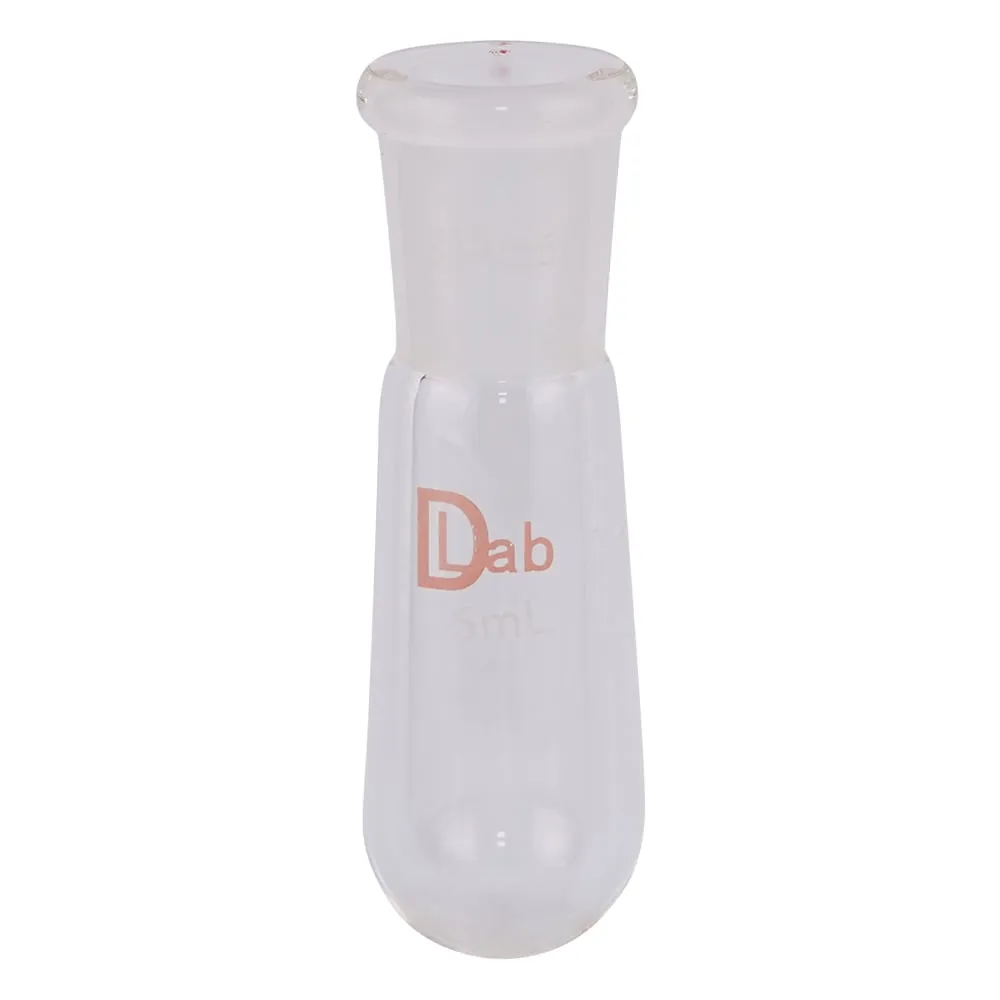4-1924-01 Long Eggplant Type Flask 5 mL