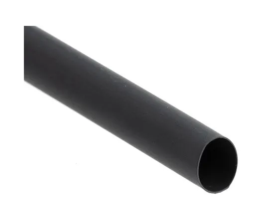 63-4612-41 RS PRO Heat Shrink Tube, Black 9.5mm Sleeve Dia. x 1.2m Length 2:1 Ratio 398-177