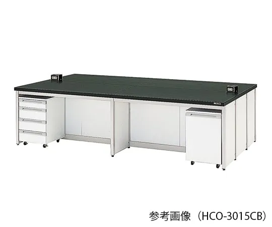 3-7924-01 Laboratory center bench (Frame Type) 1800 × 1200 × 800mm HCO-1812CB