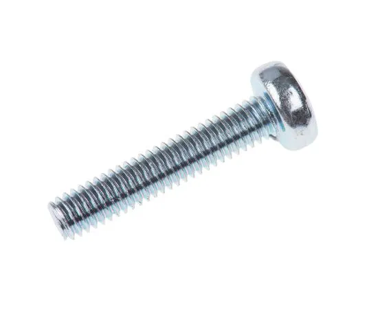 63-4644-94 RS PRO, M4 Pan Head, 20mm Steel Pozidriv Bright Zinc Plated 553-560