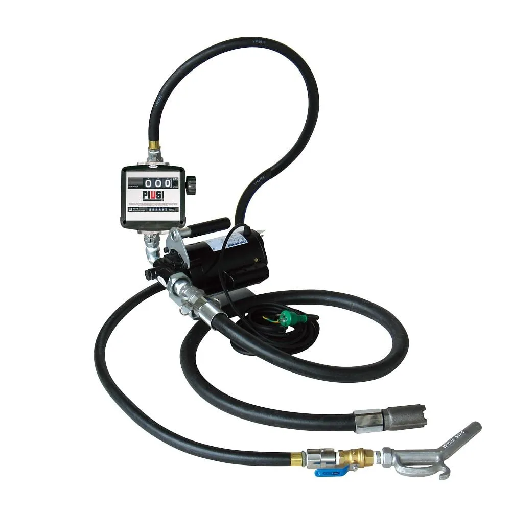 61-9450-63 Hose Connection Electric Pump with Flow Meter (100V) Oil Oil K33EVH-100