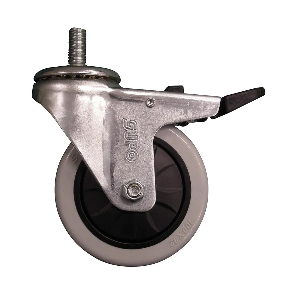 8-7482-01-71 100 mm Caster with Stoppers (For Chart Wagon)