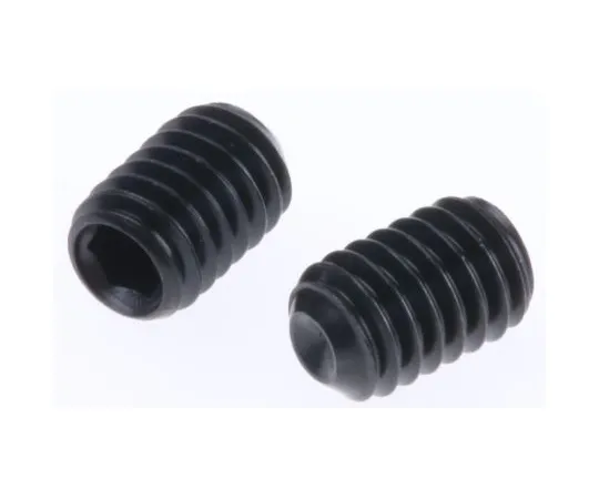 63-4640-43 Black, Self-Colour Steel Hex Socket Set M4 x 6mm Grub Screw 529-949