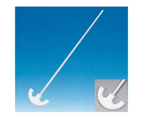 61-4391-06 PTFE Anchor Type Stirring Rod All Coating 8φ * 450L F-4103-01