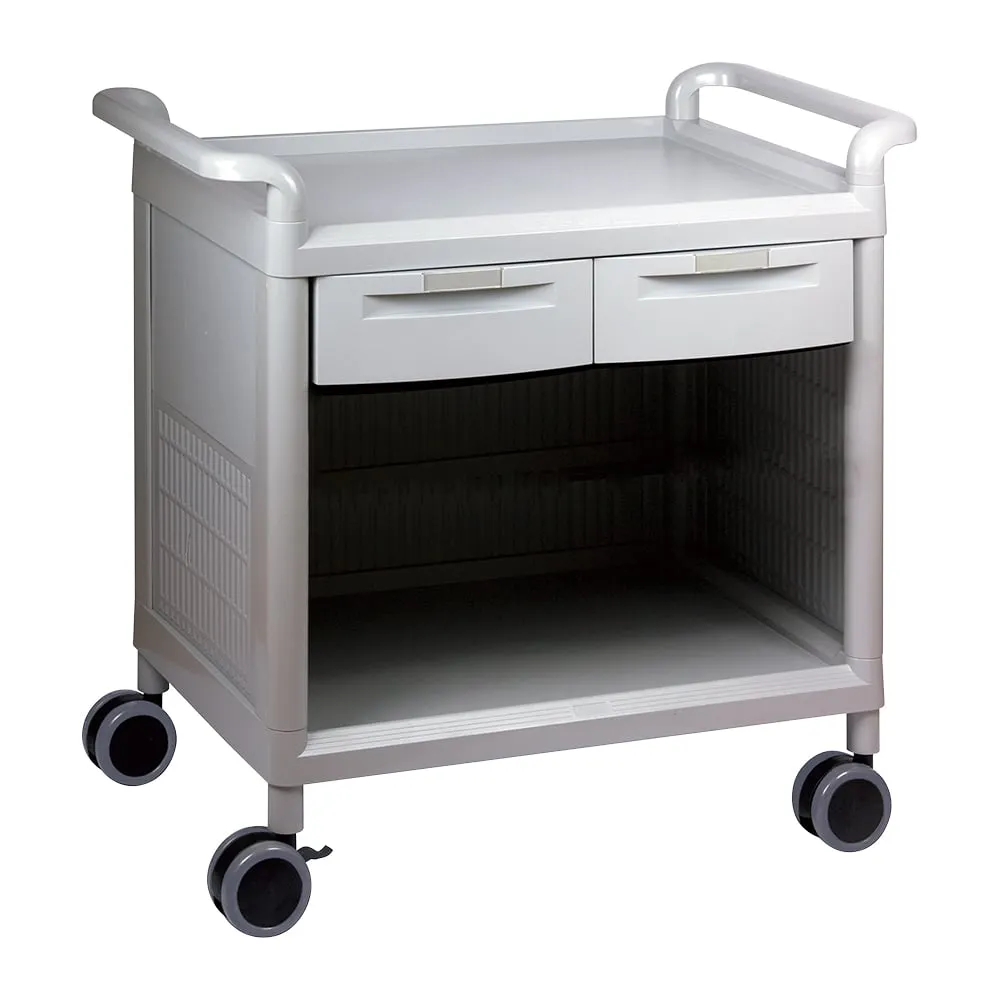 3-6501-04 Mobile Store Cart (Storage Case Included) Shallow Type 4 Pieces MS24H