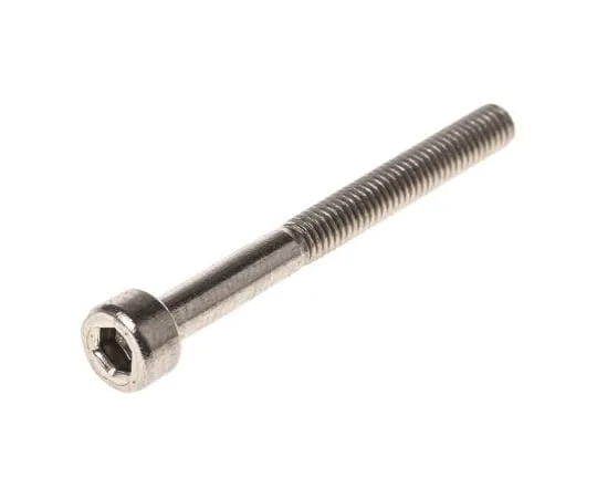 63-4601-43 RS PRO M3 x 30mm Hex Socket Cap Screw Plain Stainless Steel 293-331