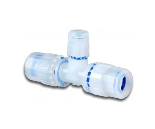 62-1059-95 Fluorocarbon Resin PFA Joint Reducing Union Tee RUT-H6-H3-H6