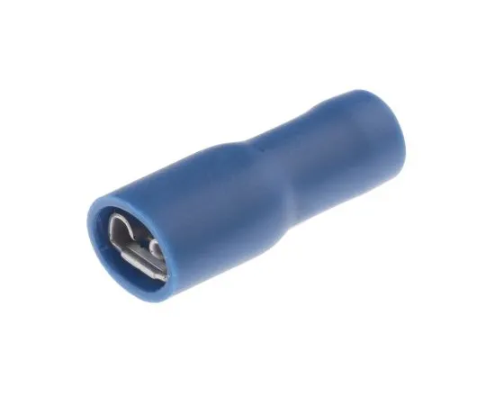 63-4641-79 RS PRO Blue Insulated Spade Connector, 4.8 x 0.5mm Tab Size, 1.5mm² to 2.5mm² 534-755