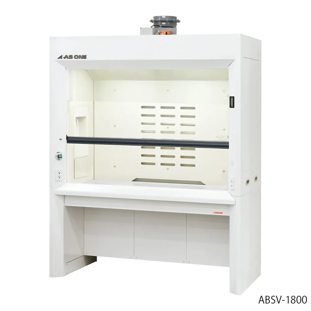 3-8054-21 Fume Hood (Variable Air Volume VAV Type) Deep 1200 x 980 x 2250 mm ABDV-1200