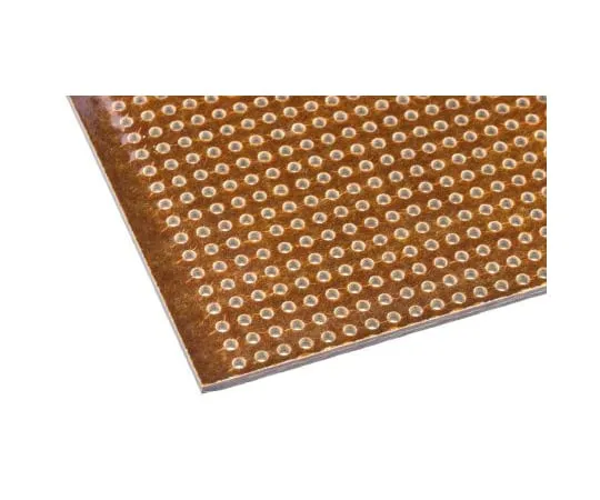 63-4820-16 01-3936, Matrix Board FR2 with 58 x 42 1.3mm Holes, 2.54 x 2.54mm Pitch, 148.08 x 114.3 x 1.6mm 743635