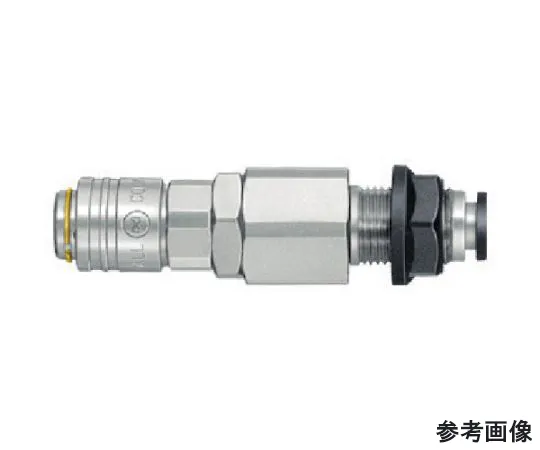 68-5039-31　［Discontinued］Small Coupler Tube Fitter Applicable Tube Outer Diameter (mm) 8 (51368)　MS-20SCB-8BRASSNBR