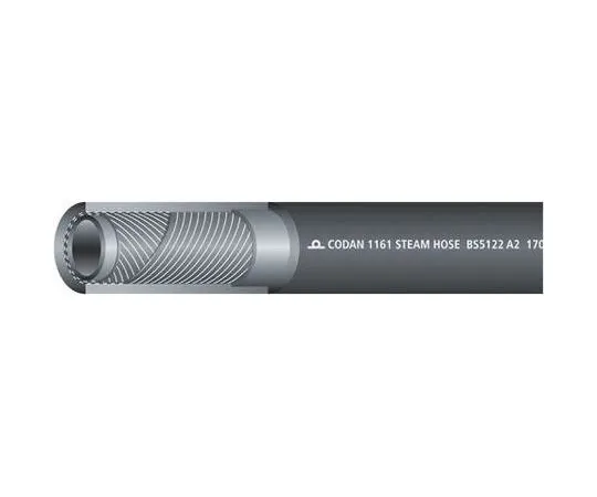 63-4633-40 RS PRO 20m Long Black Hose Pipe, Applications Steam, 13mm Inner Diam. 486-631