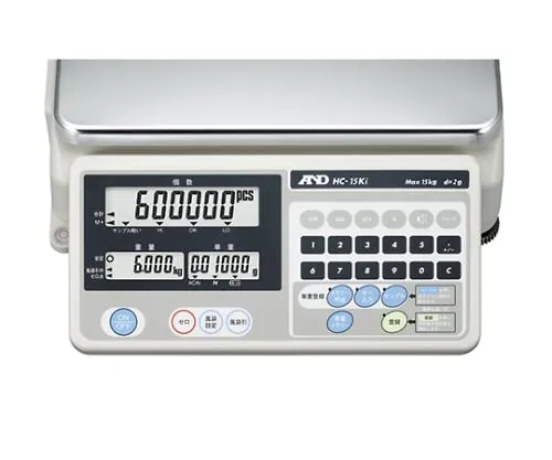 61-4676-74-56 Counting Scale with English Calibration Certificate HC-15KI