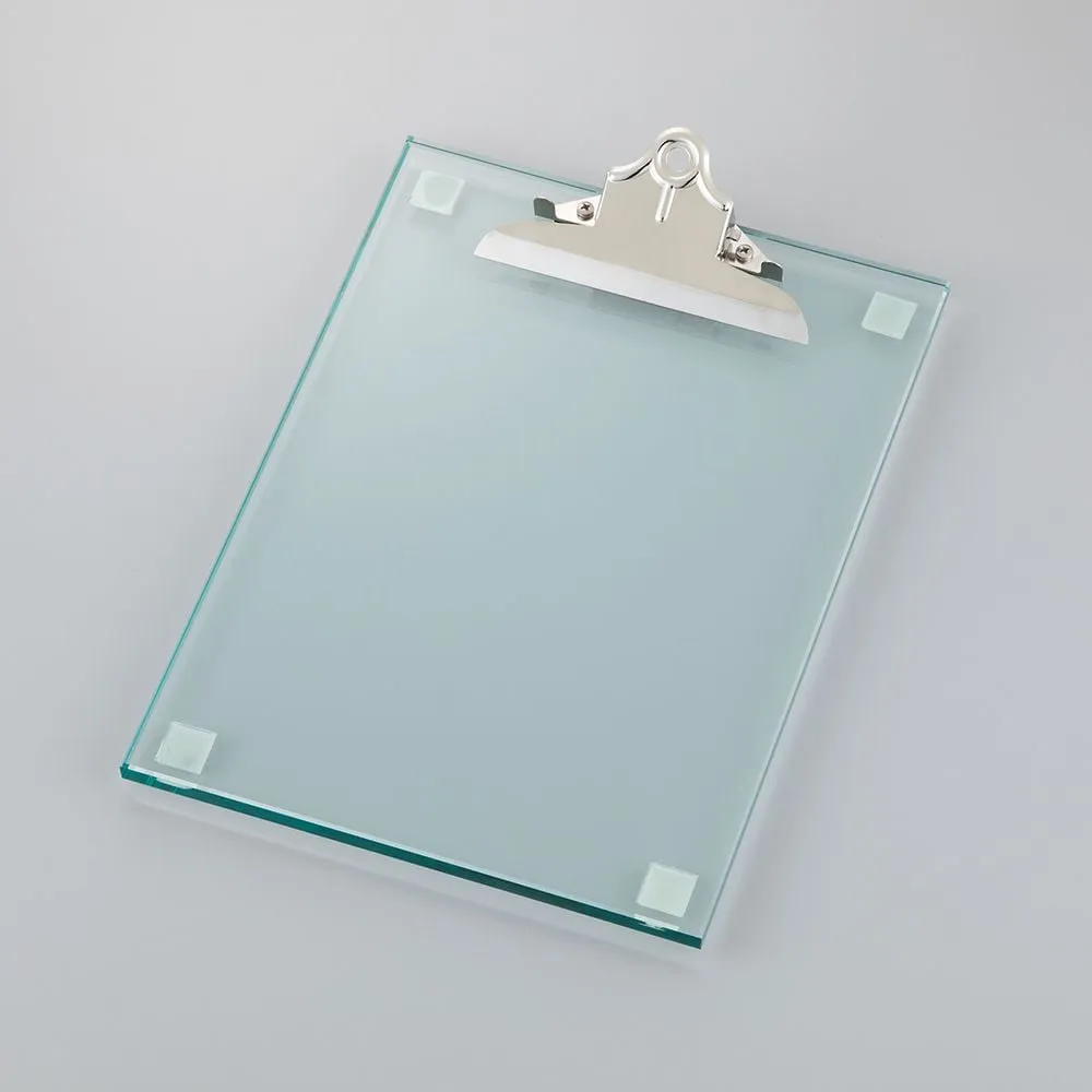 4-3491-01 Glass table with clamp 254 x 355mm 10x14