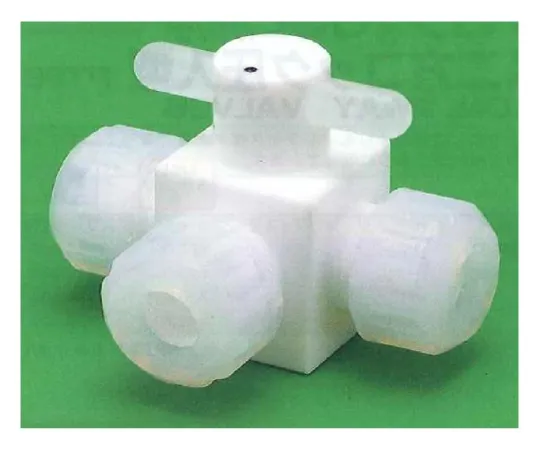 62-7083-49　［Discontinued］USL-PTFE Cleaning 3 Way Cock Pressing Type 6φ 00U-159-01　00U-159-01