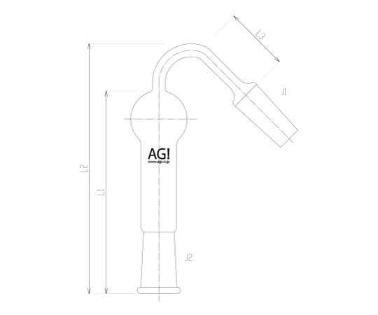 62-2092-37 Calcium Tube with Joint Type III 2386-1L