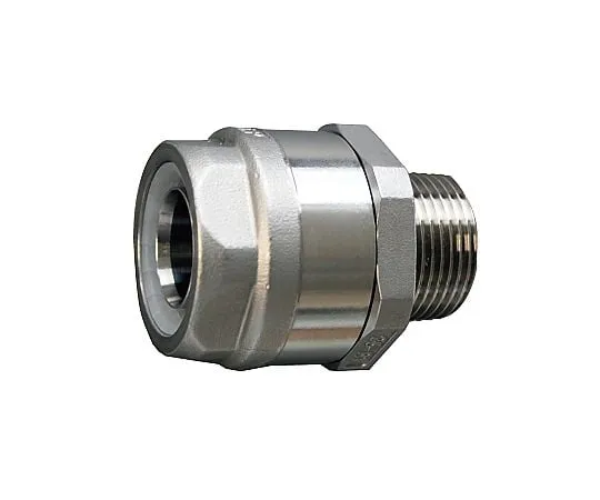 65-0878-56 Toyo Connector TC3-SS Type Applicable Hose 9 mm Joint standards R 3/8 TC3-SS9-R38