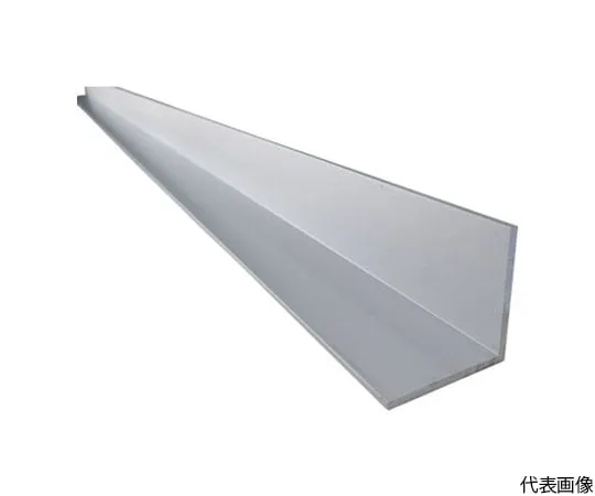 64-5001-68　［Discontinued］Aluminum Equilateral Angle 40x40x5.0 Silver 4 m　FA123S