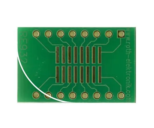 63-5122-83　［Discontinued］Surface Mount (SMT) Board SO Epoxy Glass Double-Sided 25 x 16mm FR4　RE932-04ST