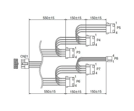 64-5675-66　［Discontinued］I/O for ZWX Series MultiOutput Board-Type Power Supplies　ZWX-HA-04