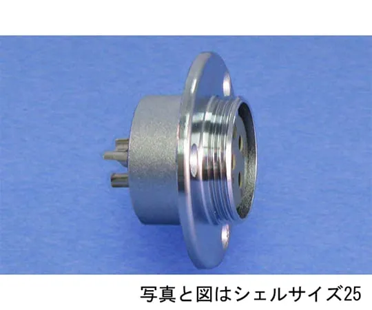 63-3096-24 NCS Receptacle (shell φ 30, 6 poles) NCS306RF
