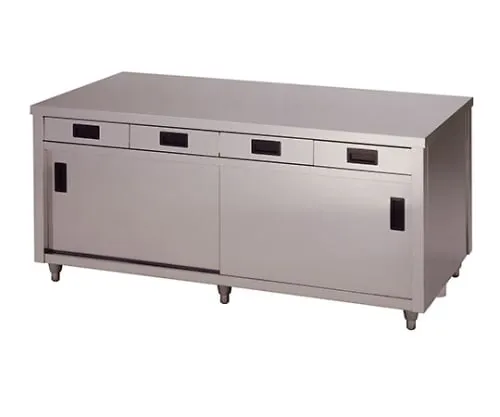 61-4435-81 Storage with Stainless Steel Double-Sided Drawer 900 x 750 x 800 ACWO-900Y
